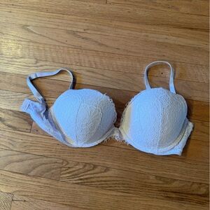 Victoria’s Secret Dream Angels Lace Push-Up Bra White 34DD